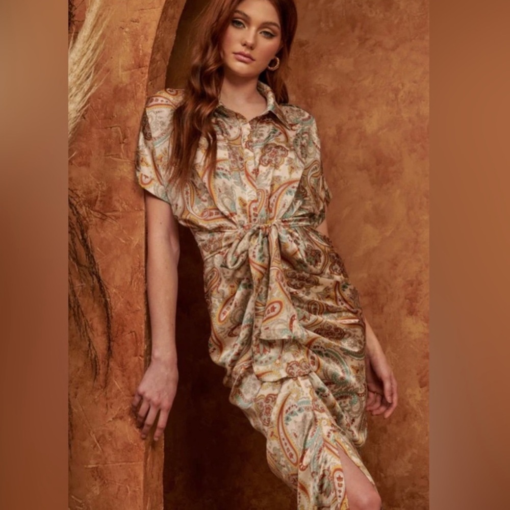 Mittoshop Multicolor Paisley Blouse